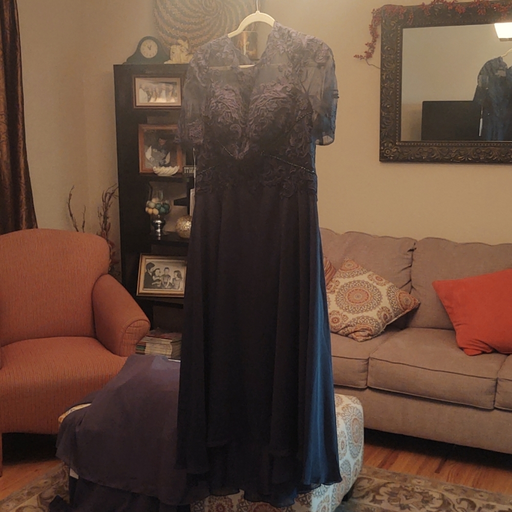 Navy formal dress